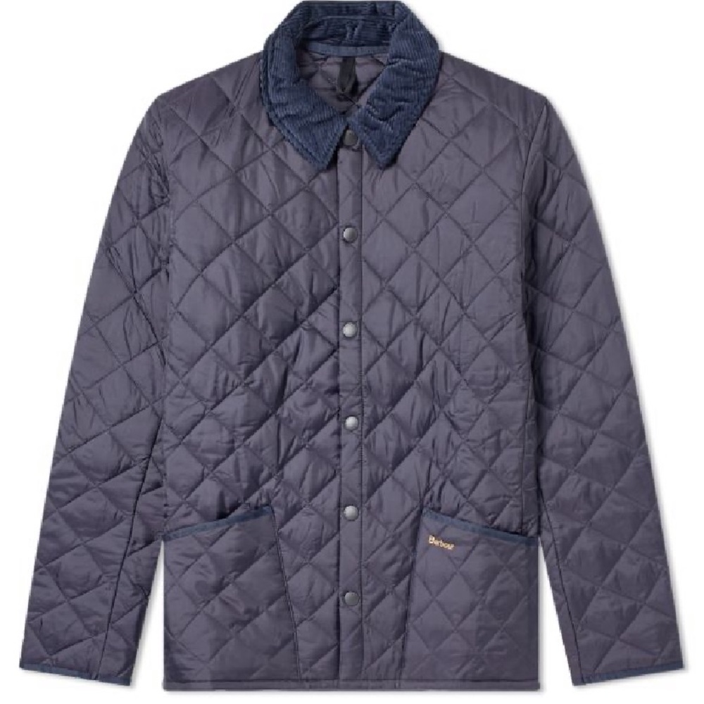 Navy Barbour Liddesdale Quilted Jacket